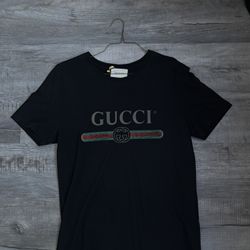 Large Black Gucci T-Shirt