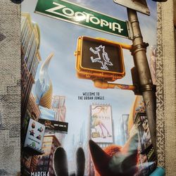 Disney Zootopia Movie Poster (27 x 40 Inches) 