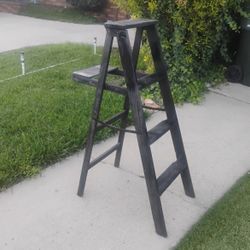Wooden Ladder 4 Feet Tall 