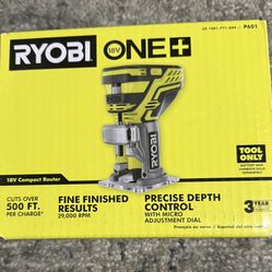 New Ryobi One+ 18V Compact Router!  