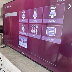 TCL Roku Smart TV 55” — Includes Remote
