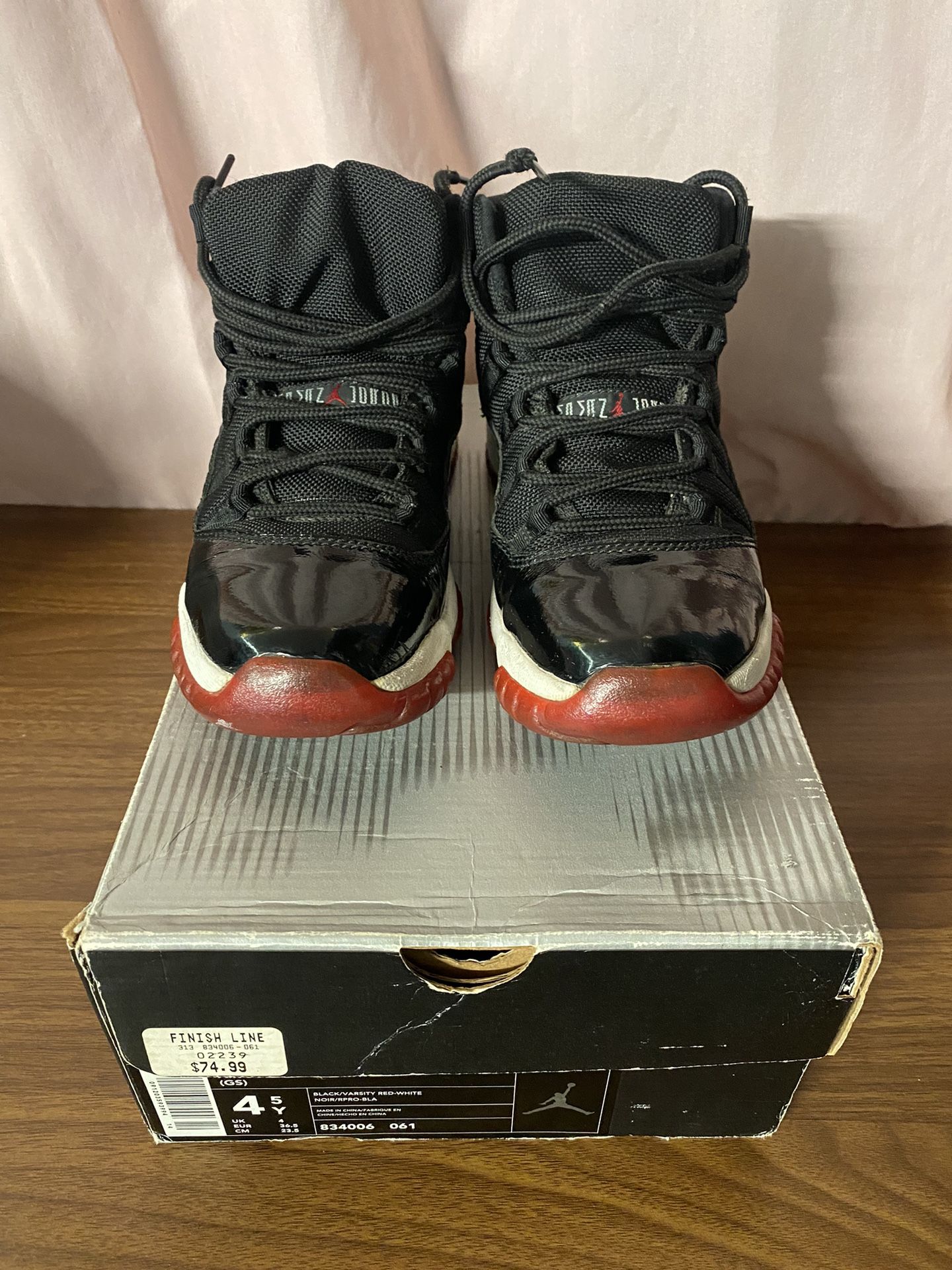Release Dates 2001 Jordan 11 Bred Nike Air Jordan XI 11 Black Red