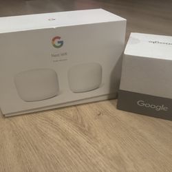 Google Nest WiFi Bundle – Router, Point & New Add-On Access Point 