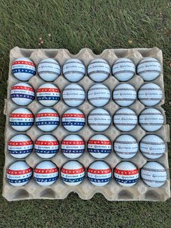 30 golf ⛳️ balls Taylor made pt5 and tour response