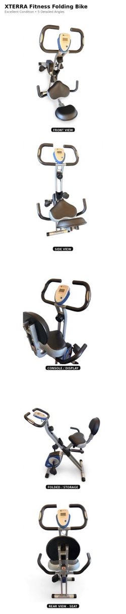 XTERRA Fitness Folding Exercise Bike