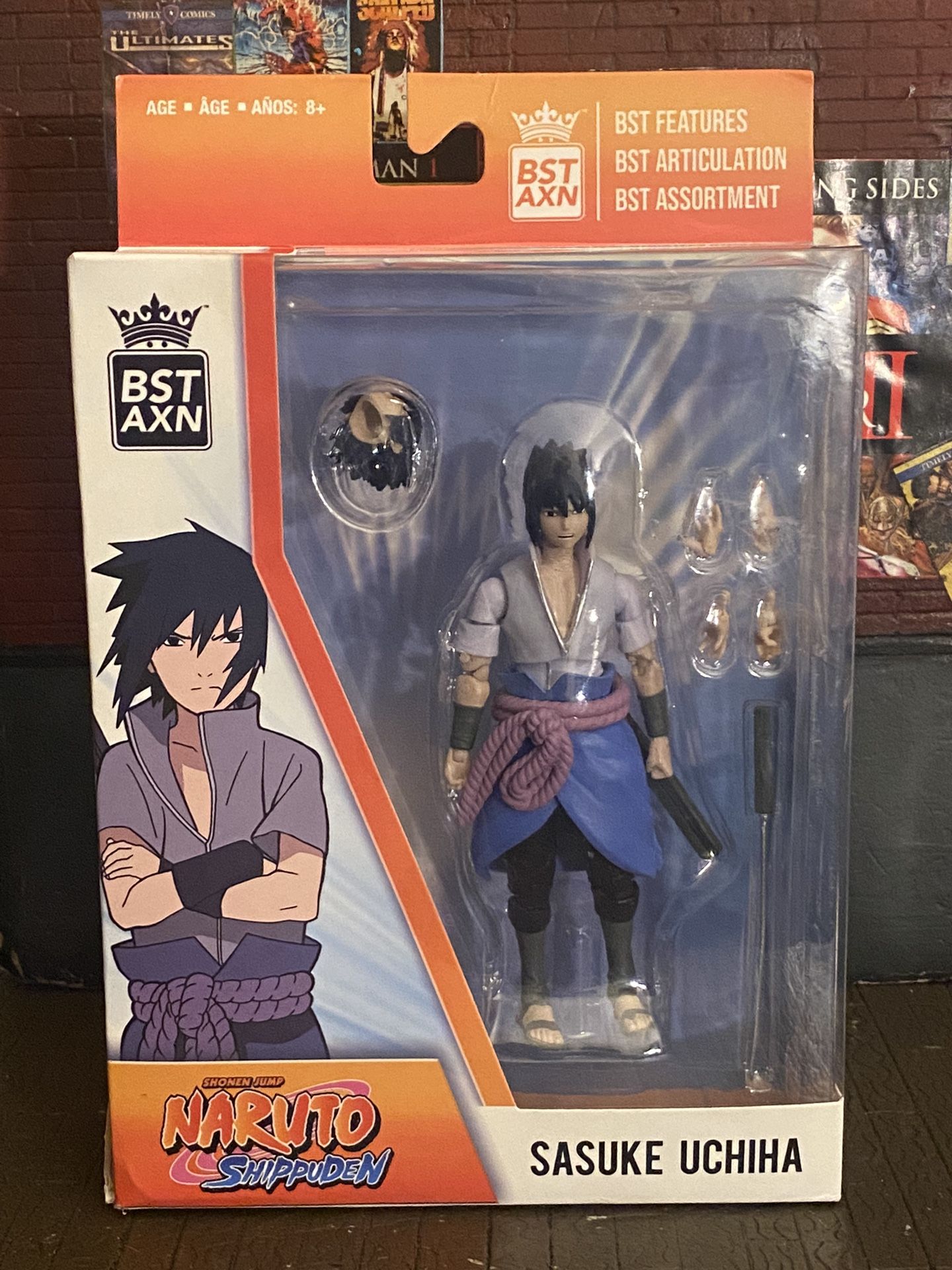 The Loyal Subjects - BST AXN Naruto Sasuke Uchiha 5 Action Figure