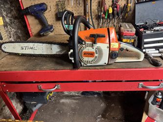 Stihl 026 chainsaw.