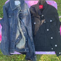 Woman’s Size Small Jean Jackets 