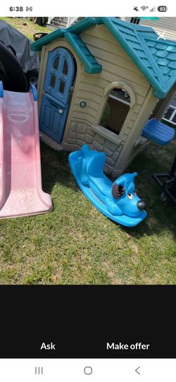 Toys skide rocker house