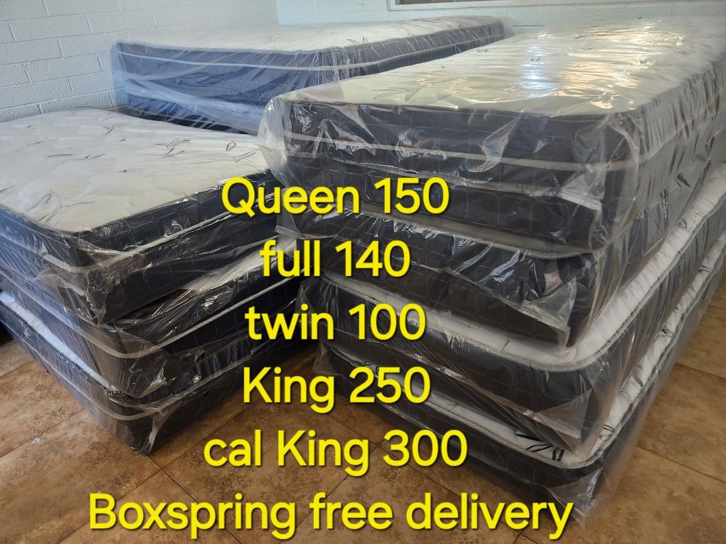Mattress Pillow Top New