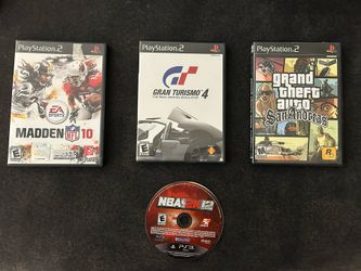 PS2 & PS3 Games