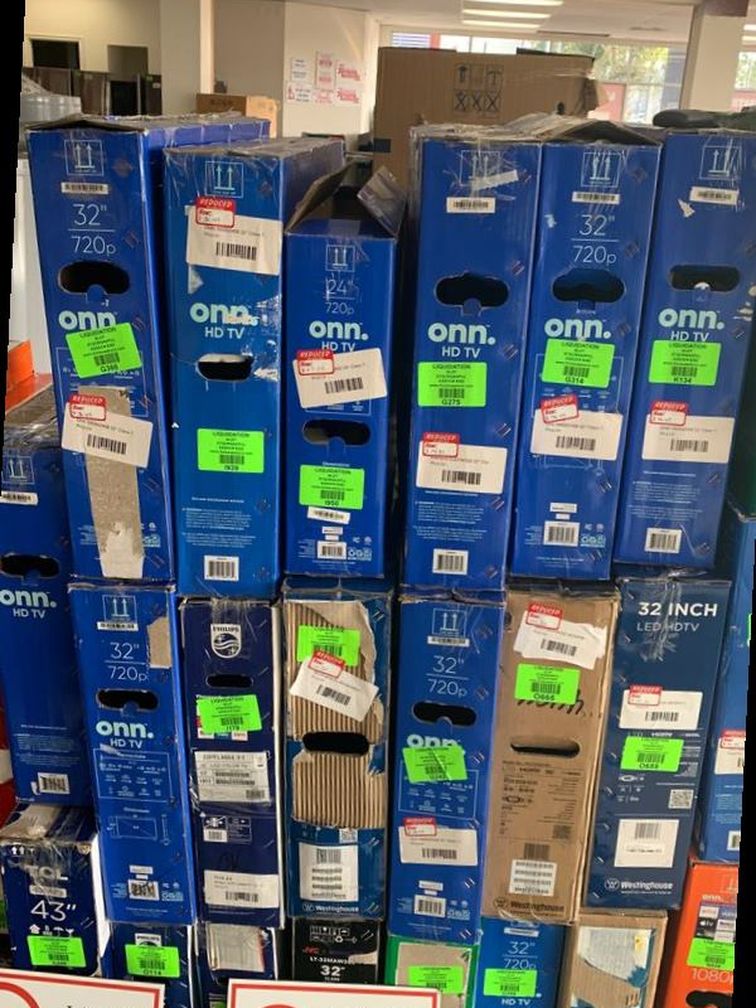ONN REGULAR TV (non smart TVs) 32” prices vary OIB