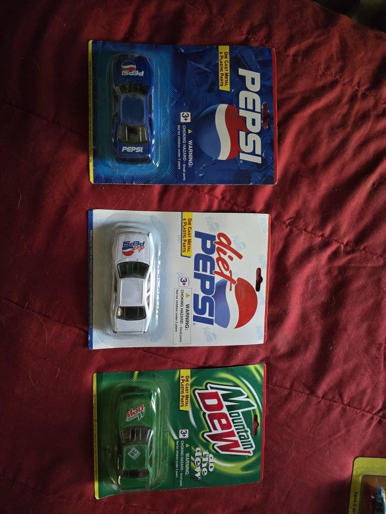 Soda Die Cast Cars 🚗