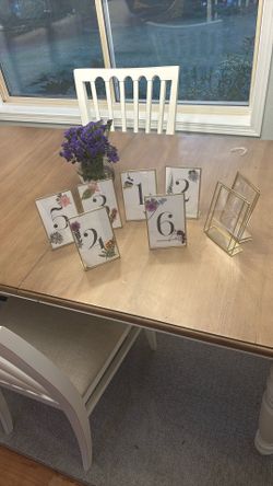 Table Numbers