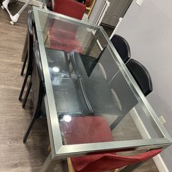 Glass Dining Table