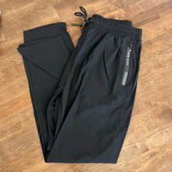 Women’s Comfys Fit StretchActive Pants, Straight Leg, Black, Small