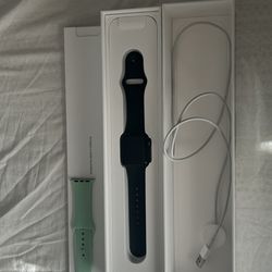Apple Watch Series 3 With Extra Teal/green Straps