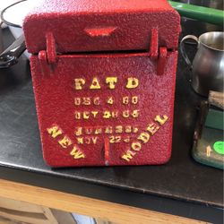 Antique Corn Hopper Cast Iron 