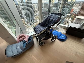 Bugaboo Fox with bassinet and extra accessories