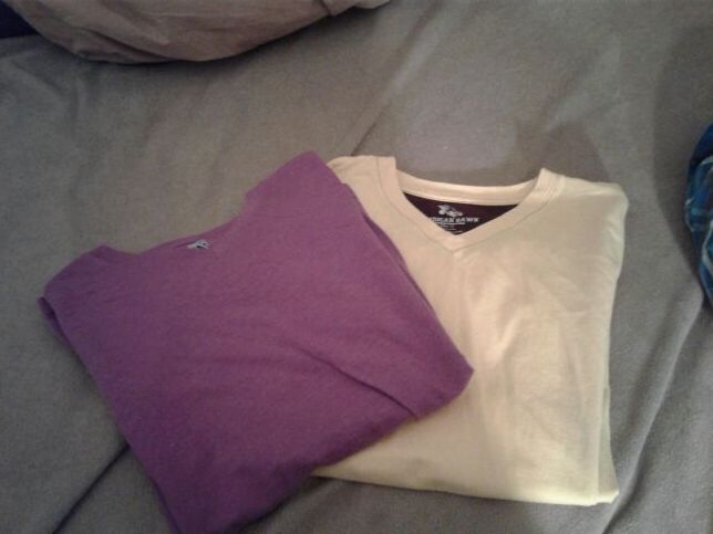 V neck shirts