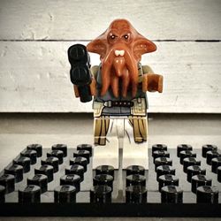 Lego Custom Star Wars Quarren Minifigure