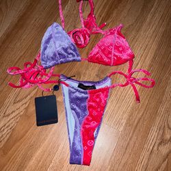 nwt lv bikini size medium 