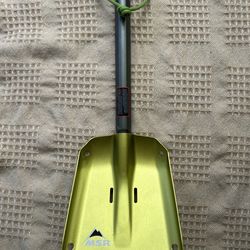 Ultralight MSR Snow shovel - snow travel, back country skiing