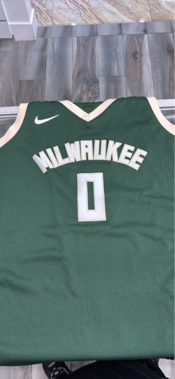 Milwaukee Bucks Damian Lillard Jersey Size YL