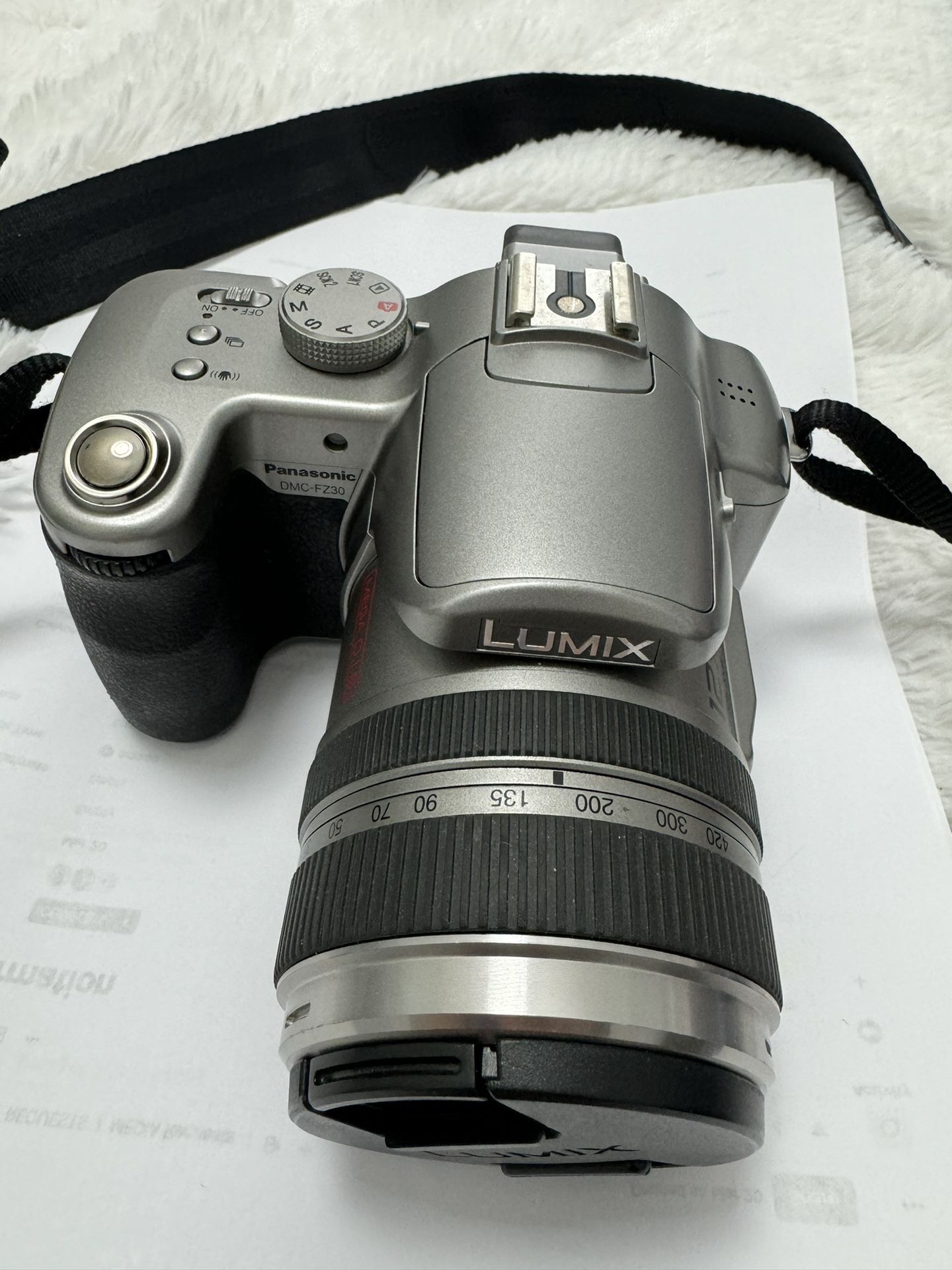 Panasonic Lumix Camera And Tele Conversion Lens