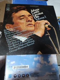Johnny Cash greatest hits vinyl