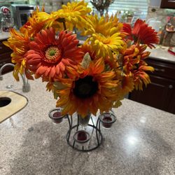 Decorative Vase and Tea Light Candle Holder