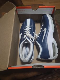 Nike Sport Performance Golf Shoes Navy Blue