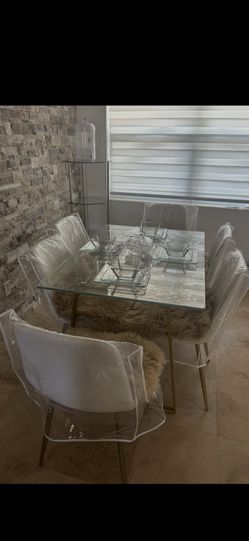 Dining table set