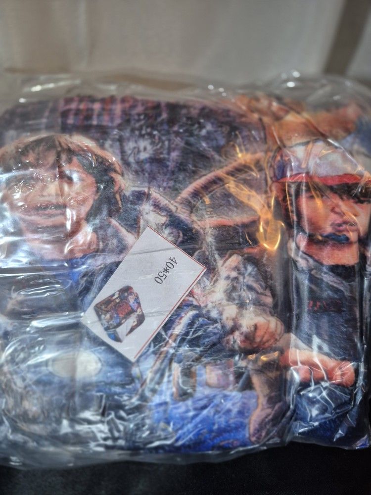 Stranger Thing Fleece Throw Blanket 50x40