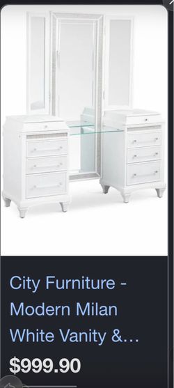 City Furniture Vanity
