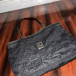 Vintage Fendi Tote Bag 
