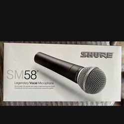 Brand New - SHURE SM58 VOCAL MICROPHONE - Qty. 2 Available 