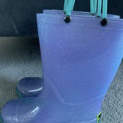 Western chief Glitter Ombré Light-Up Waterproof Rain Boot Sz 11