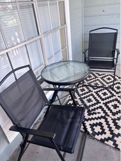 3 piece patio set