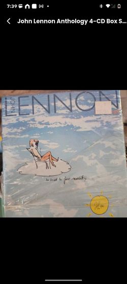 John Lennon Anthology 4-CD Box Set.