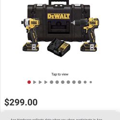 DeWalt 20V MAX ATOMIC Cordless Brushless 2 Tool Hammer Drill and Impact Driver KitItem # (contact info removed)| Mfr #DCKTS279C2 	(2) 