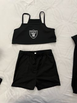 Raiders girls two piece set