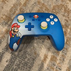 Wired Nintendo Switch Pro Controller - Mario Style (TV Dock required to play on it)