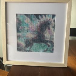 Beautiful Framed Jewel Painting 