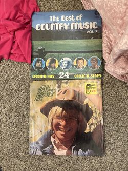 Country Music vinyls 
