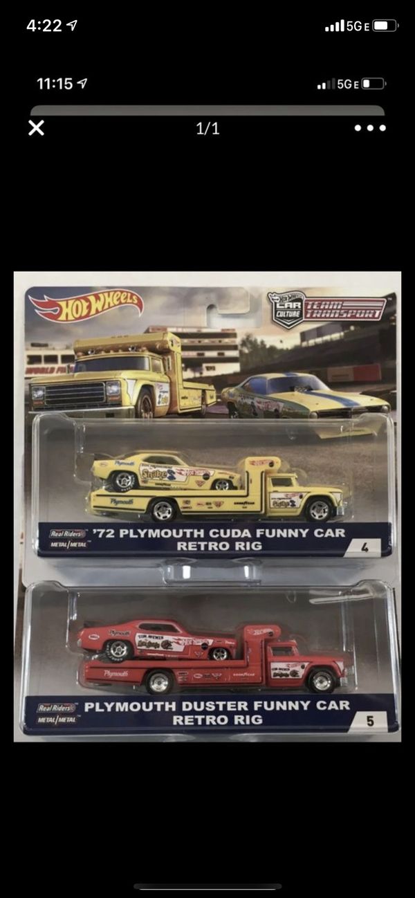 hot wheels car culture team transport snake and mongoose