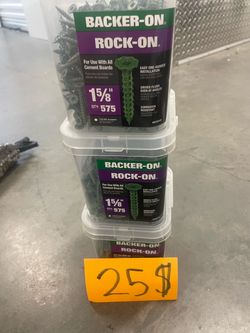 Backer-On Rock-On 1-5/8" Cement Board Screws 3-Pack