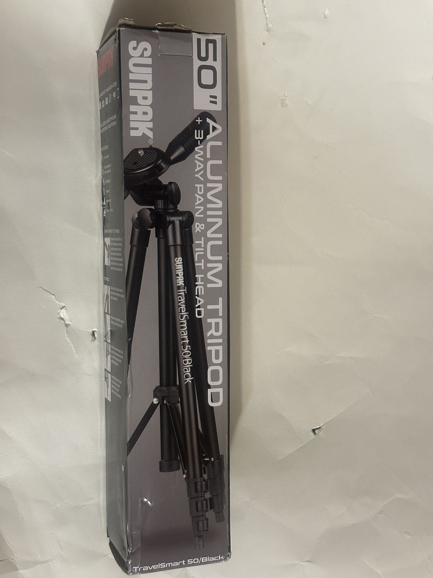 Sunpak - TravelSmart 50 Tripod - 620-504B - VG New With Box Camera