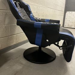 Leather Game Chair Recline 