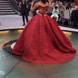 Quinceañera Dress ( Diseñador Diego Medel)